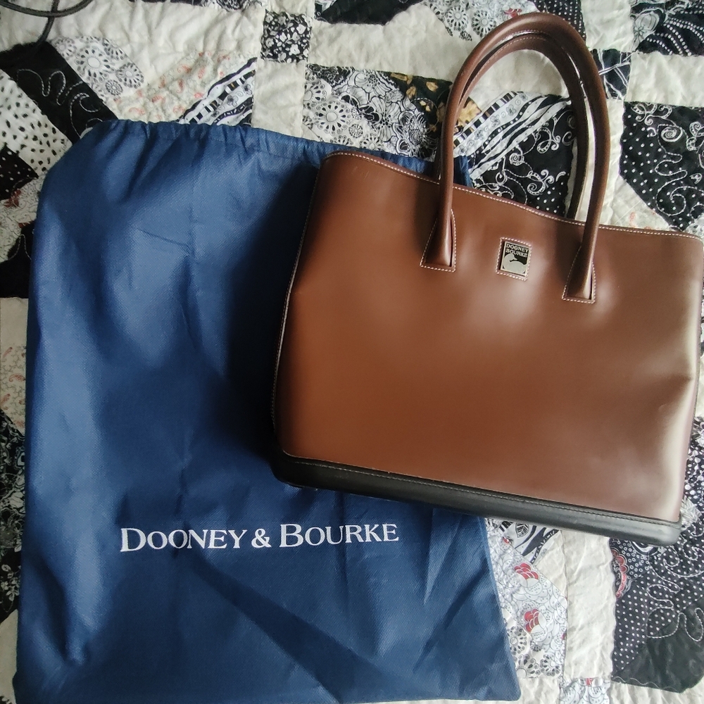 Dooney & Bourke Rare Vintage Parasole Collection Leather Tote